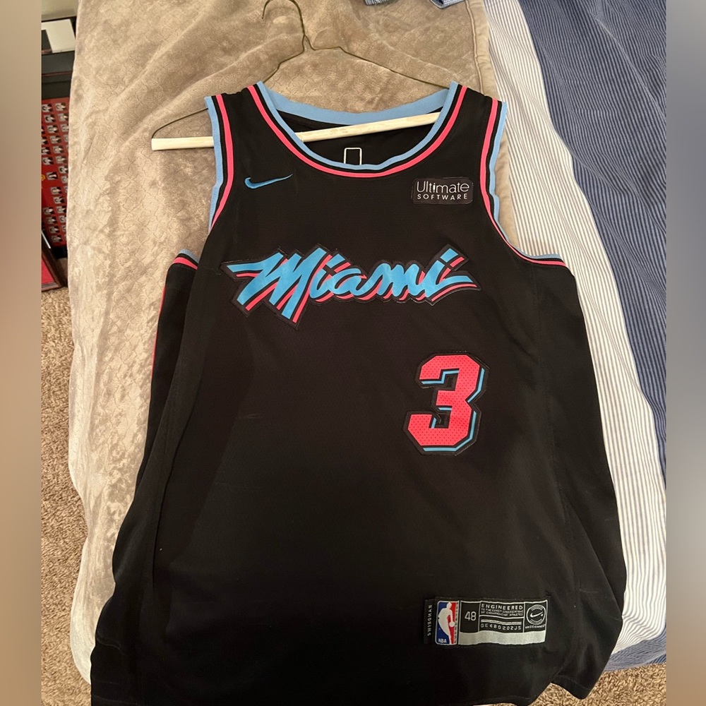 MIAMI HEAT MIAMI VICE Dwayne wade jersey